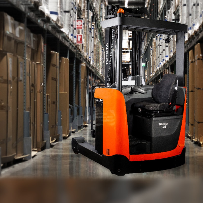 Toyota Reach Truck 8FBRE 1.2 - 1.6 | Toyota Tsusho Forklift (Thailand ...